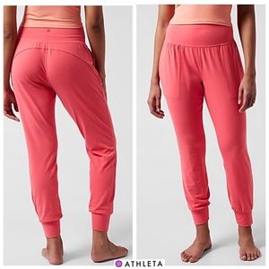 Athleta Coral High-Rise Jogger Pants